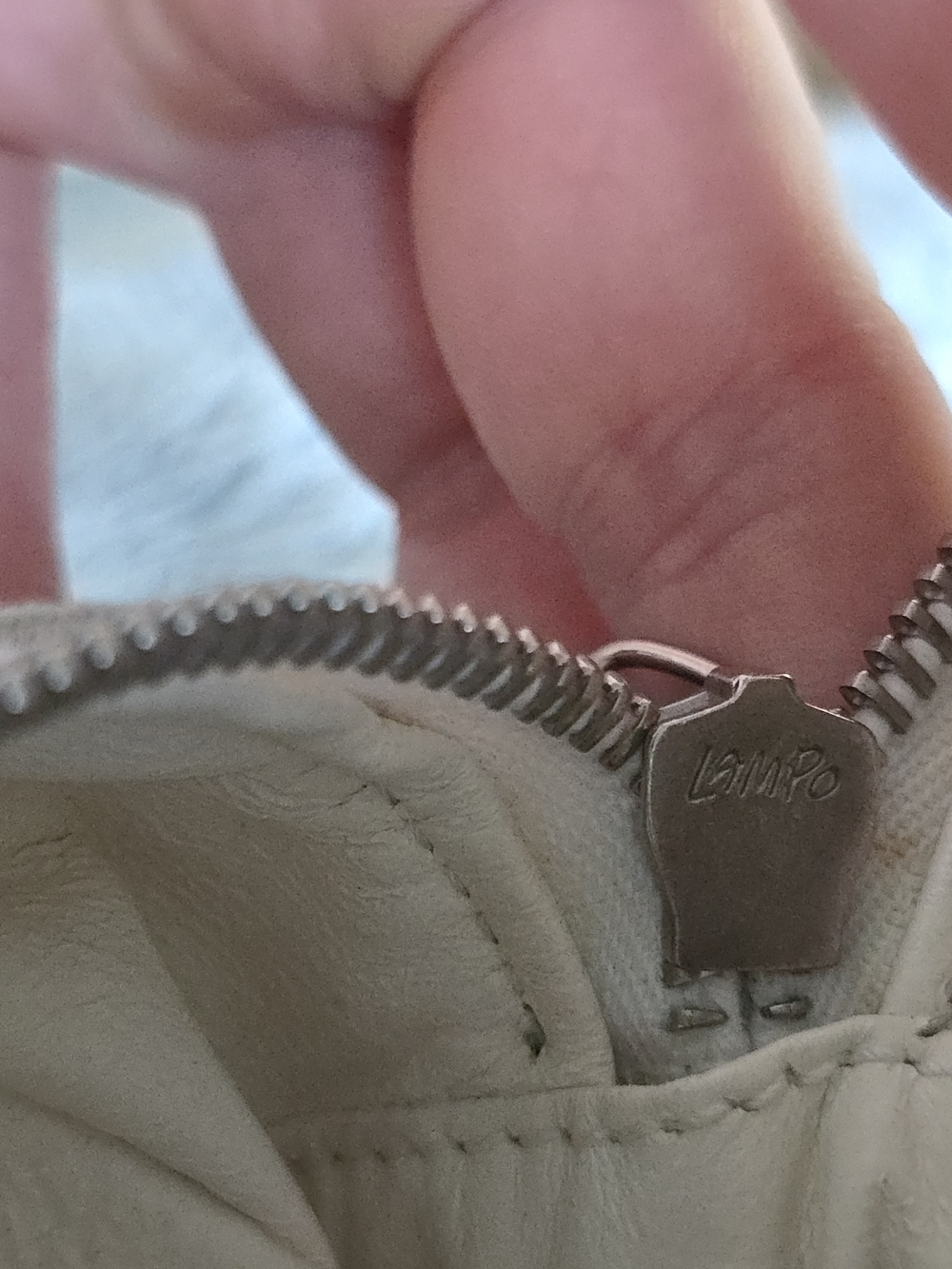 CHANEL Quilted Top-Handle Bag in Light Gray - Picture 11 of 12